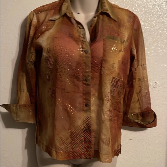 New Coldwater Creek Blouse Size XS - Picture 1 of 6